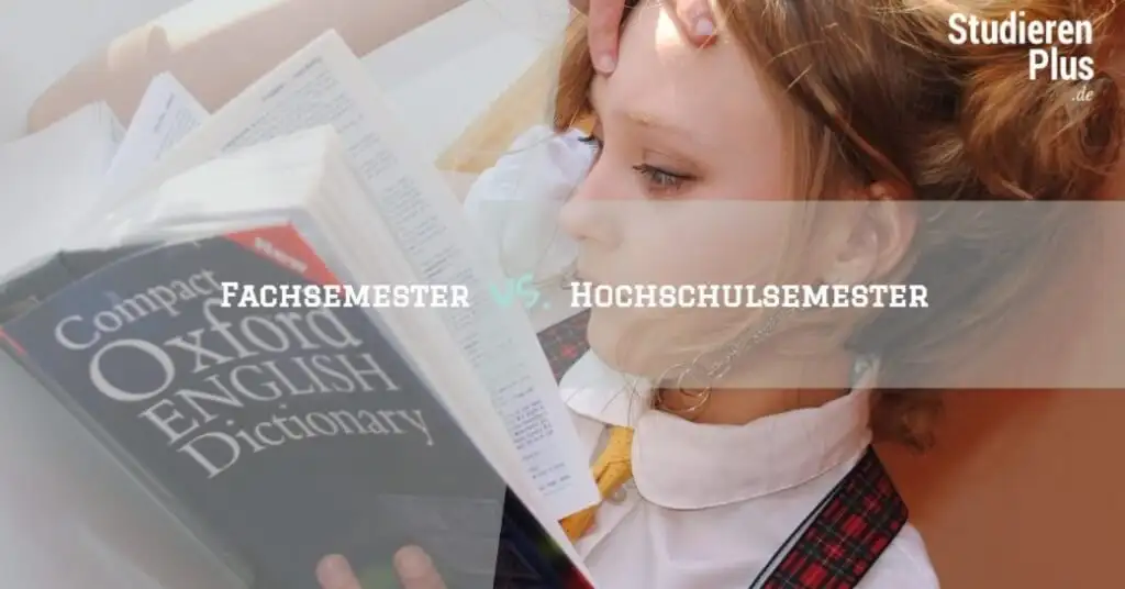Fachsemester Vs. Hochschulsemester